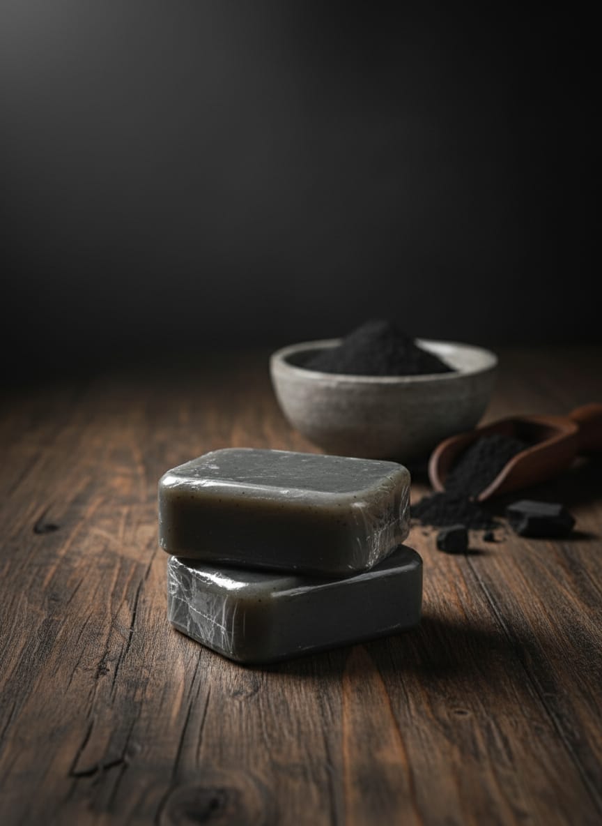 Siyaaura Charcoal Luxury Artisan Soap – Deep Detox & Purifying Bath Bar (100g)