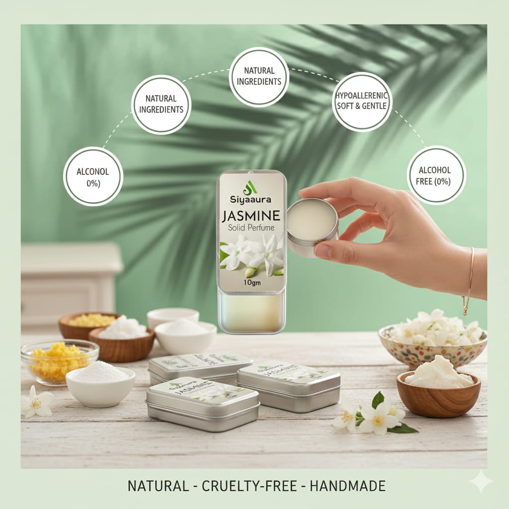 SiyaAura Natural Solid Perfume (10gm)