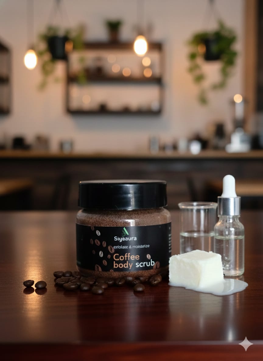 SiyaAura Coffee Body Scrub - Exfoliate & Moisturize