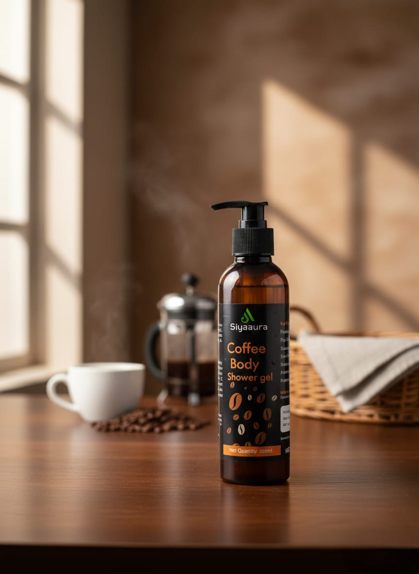 SiyaAura Coffee Body Wash - Luxuries Shower Gel (300ML)